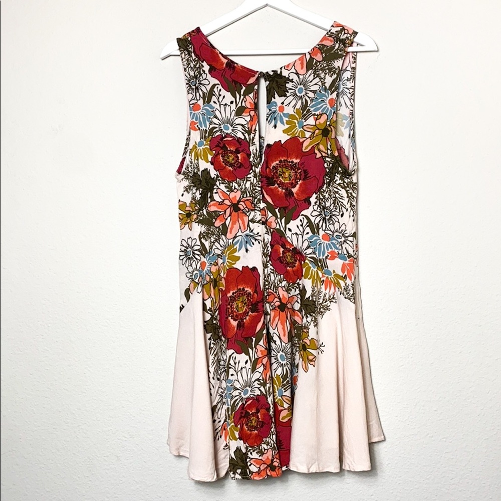 Free People Floral Mini Dress - Picture 6 of 11